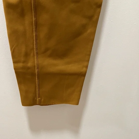 Mustard Yellow High-Waisted Lululemon Leggings - Picture 6 of 7